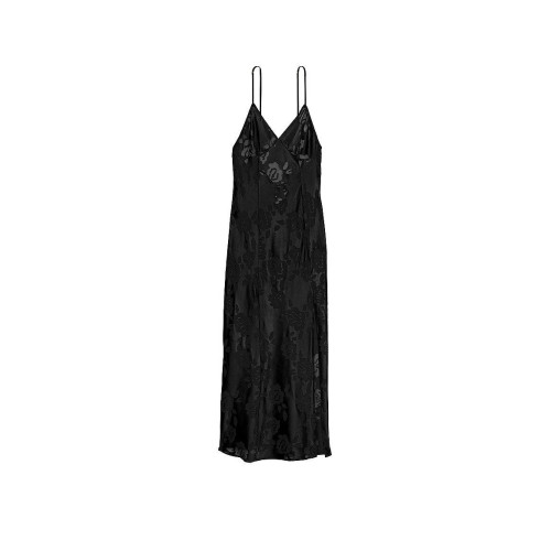 Нічна Сорочка Victoria's Secret Archives Burnout Satin Robe 