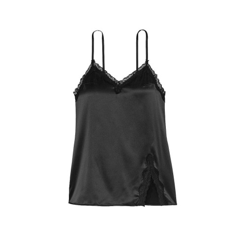 Пеньюар Victoria’s Secret Tease Satin Lace-Trim Mini Slip Dress