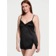 Пеньюар Victoria’s Secret Tease Satin Lace-Trim Mini Slip Dress