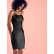Сатинова сукня Victoria’s Secret Satin & Rose Lace Slip Dress