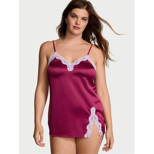 Пеньюар Victoria’s Secret Campari Red Lace Slip Dress