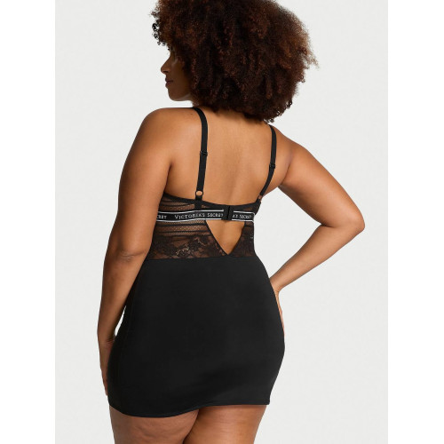 Пеньюар Victoria’s Secret Lacie Striped Floral Slip Dress