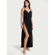 Пеньюар Victoria’s Secret Modal Lace Trim Slip Dress Black