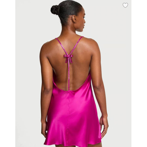 Пеньюар Victoria’s Secret Very Sexy Red Lacquer Crystal Bow Slip Dress Пеньюар Victoria’s Secret Very Sexy Red Lacquer Crystal Bow Slip Dress