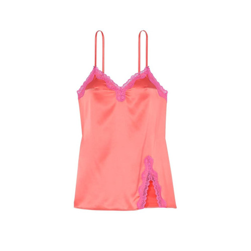 Пеньюар Victoria’s Secret Coral Ribbon Pink Lace Slip Dress Пеньюар Victoria’s Secret Coral Ribbon Pink Lace Slip Dress
