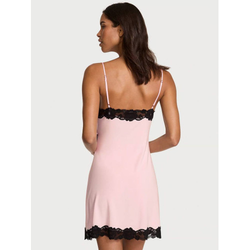 Пеньюар Victoria’s Secret Modal Lace-Trim Mini Slip Dress