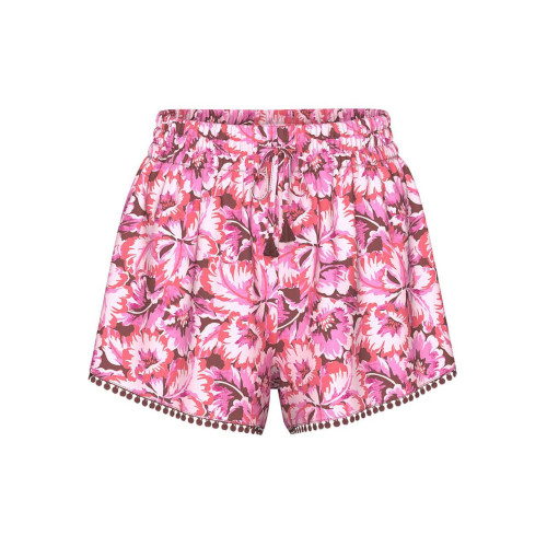 Костюм Victoria’s Secret Swim Beachwear Sheer Crinkle Tie-Front Long-Sleeve Top & Easy Cover-Up Shorts