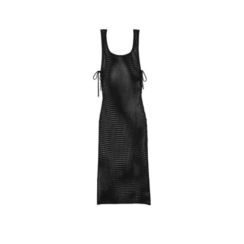 Туніка Для Пляжу Victoria’s Secret Swim Beachwear Crochet Midi Dress Black