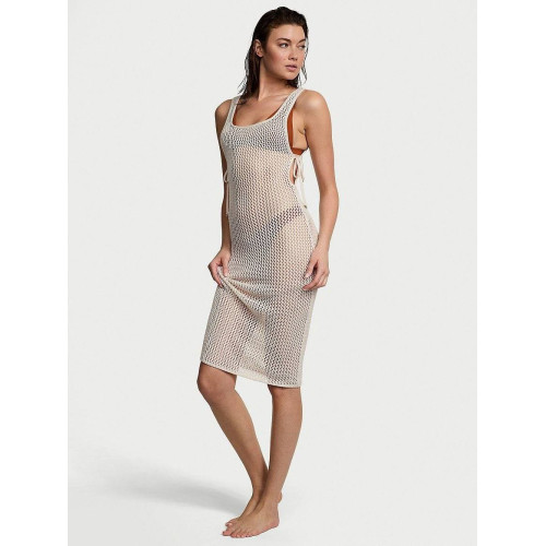 Туніка Для Пляжу Victoria’s Secret Swim Beachwear Crochet Midi Dress