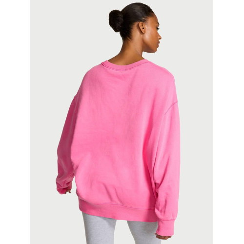 Спортивний костюм на флісі Victoria’s Secret Angel Essentials Iconic Fleece Crewneck Sweatshirt & Iconic Fleece Relaxed Jogger Sweatpant
