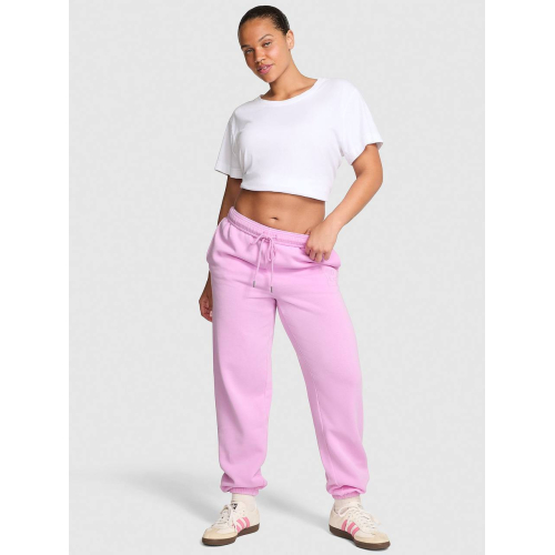 Спортивний костюм PINK Victoria’s Secret Ivy Fleece Oversized Crew Sweatshirt & Jogger Pink