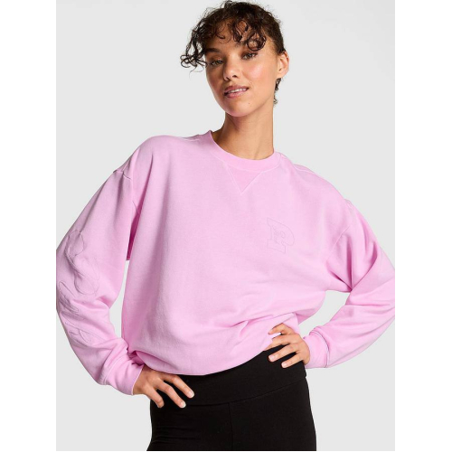Спортивний костюм PINK Victoria’s Secret Ivy Fleece Oversized Crew Sweatshirt & Jogger Pink