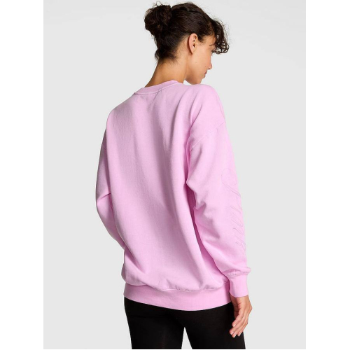 Спортивний костюм PINK Victoria’s Secret Ivy Fleece Oversized Crew Sweatshirt & Jogger Pink