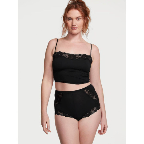 Піжама Victoria’s Secret Modal Soft & Lace Trim Straight-Neck Cami Set