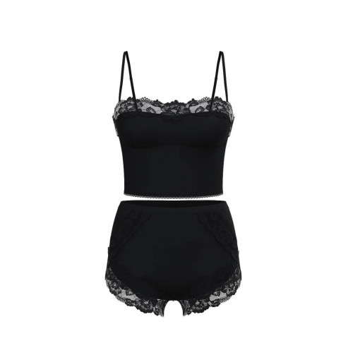 Піжама Victoria’s Secret Modal Soft & Lace Trim Straight-Neck Cami Set