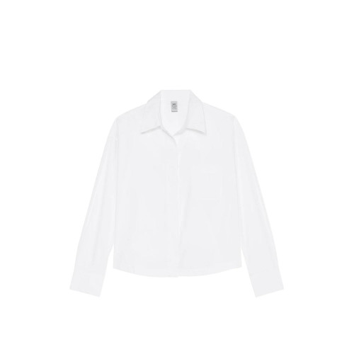Рубашка VSX White Cropped Poplin Shirt