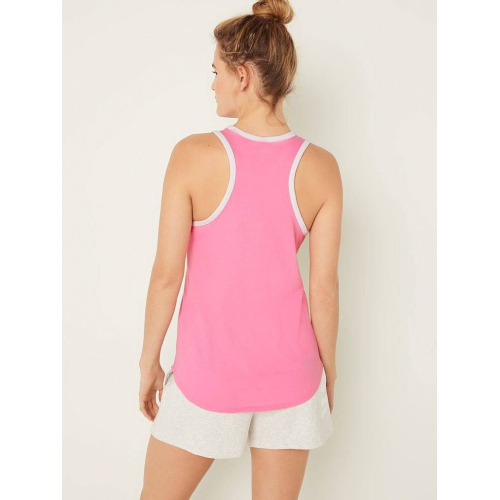 Майка Victoria’s Secret PINK Knit Racerback Everyday Tank Top Dreamy Pink
