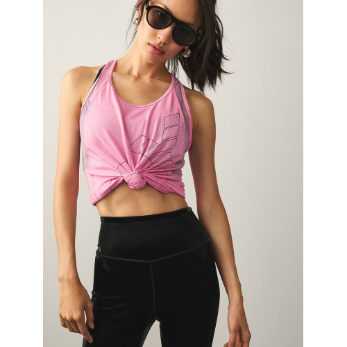 Майка Victoria’s Secret VSX Pima Cotton Jersey Racerback Tank Top Pink