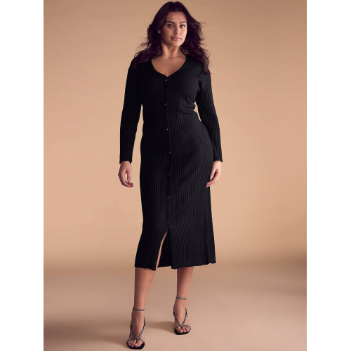 Плаття Victoria’s Secret Luxe Crème Knit Cardigan Dress