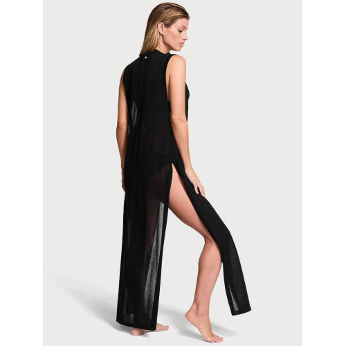 Туніка Для Пляжу Victoria’s Secret Knit Tie-Front Maxi Cover-Up