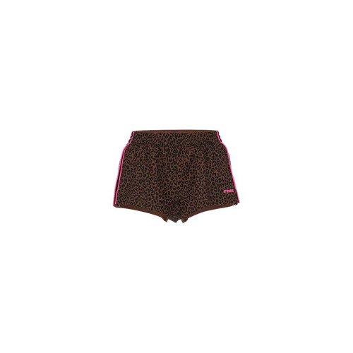 Шорти Victoria’s Secret Pink Tech Woven Retro Shorts Leopard
