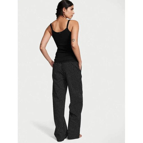 Піжама Victoria's Secret Cotton Tank Tee-jama Set Black 