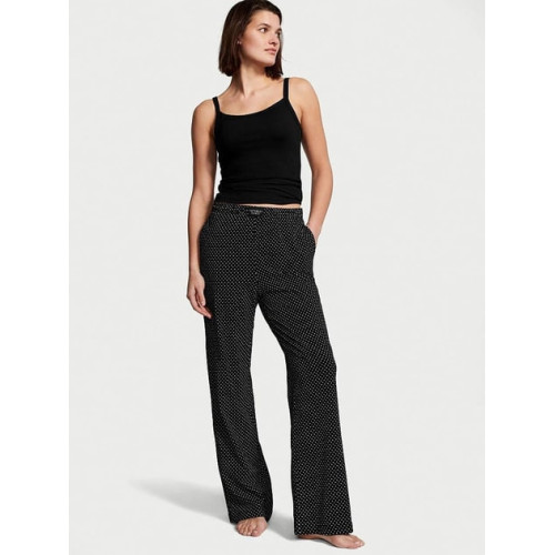 Піжама Victoria's Secret Cotton Tank Tee-jama Set Black 