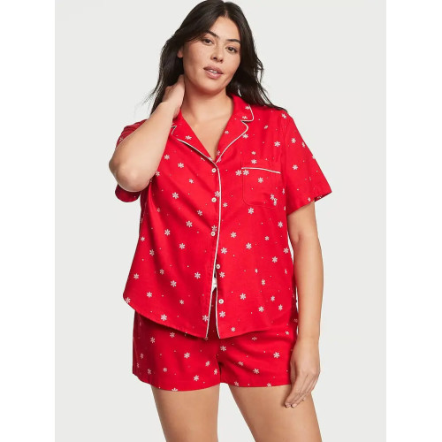 Піжама Victoria's Secret Flannel Short Pajama Set Піжама Victoria's Secret Flannel Short Pajama Set