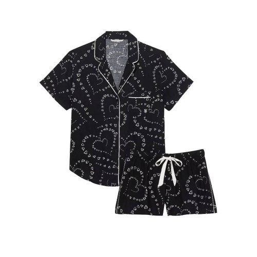 Піжама Victoria's Secret Flannel Short Pajama Set