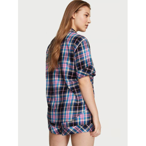 Піжама Victoria's Secret Flannel Short Pajama Set