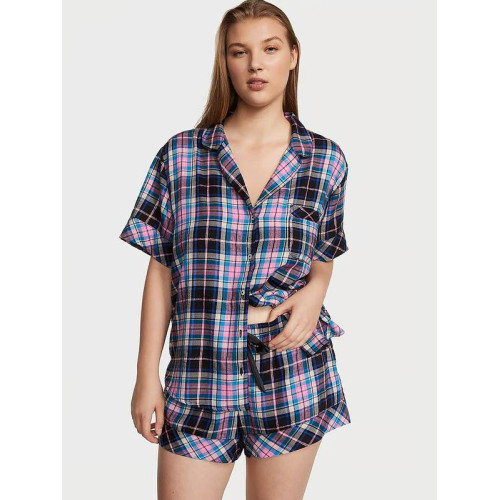 Піжама Victoria's Secret Flannel Short Pajama Set
