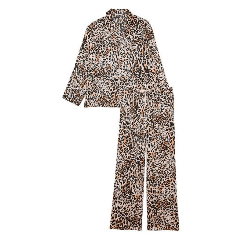 Піжама Victoria's Secret Pajama Set Leopard Піжама Victoria's Secret Pajama Set Leopard