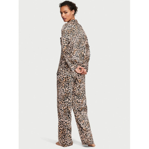 Піжама Victoria's Secret Pajama Set Leopard Піжама Victoria's Secret Pajama Set Leopard