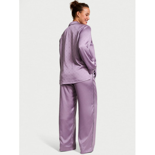 Піжама Victoria’s Secret Satin Pajama Set Unicorn Purple