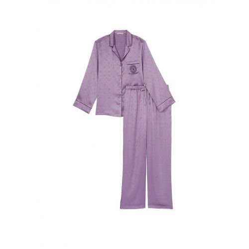 Піжама Victoria’s Secret Satin Pajama Set Unicorn Purple
