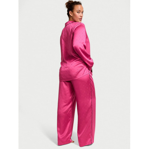 Піжама Victoria’s Secret Satin Pajama Set Hollywood Pink