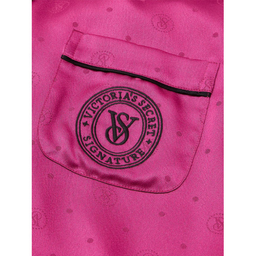 Піжама Victoria’s Secret Satin Pajama Set Hollywood Pink