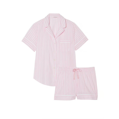 Піжама Victoria’s Secret Cotton Short Pajama Set Pretty Blossom Stripes