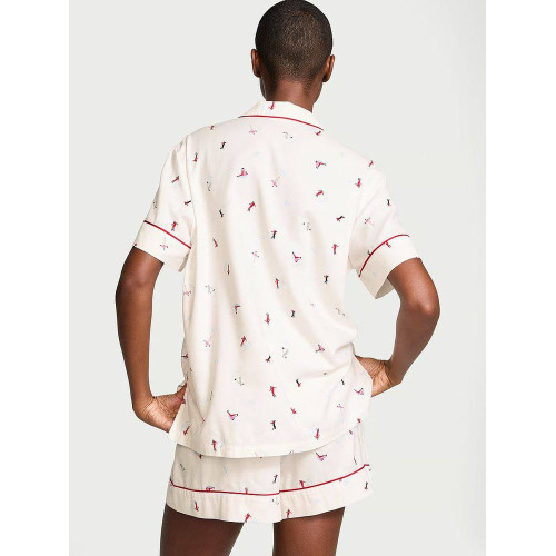 Піжама Victoria’s Secret Flannel Short PJ Set