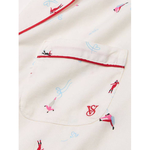 Піжама Victoria’s Secret Flannel Short PJ Set