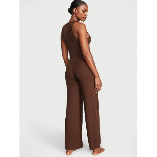 Піжама Victoria's Secret Dark Brown Tank Long Pyjamas