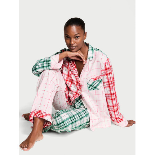 Піжама Victoria's Secret Flannel Pajama Set