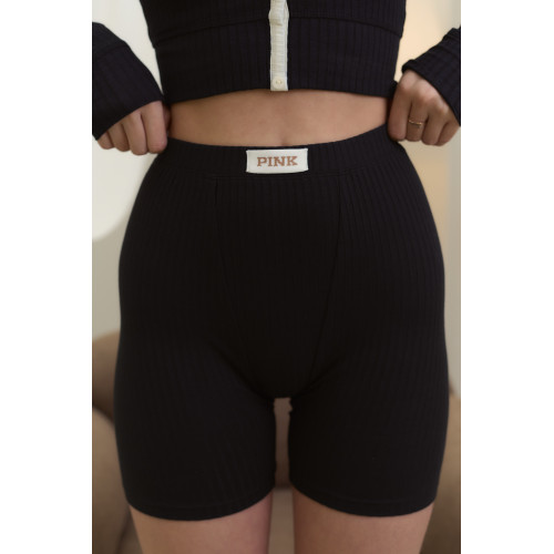 Комплект Victoria’s Secret PINK Lounge Crop Кофта & Шорти Set