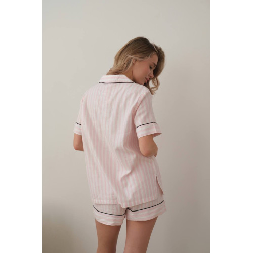 Піжама Victoria’s Secret Flannel Short Pajama Set Pretty Blossom Shimmer