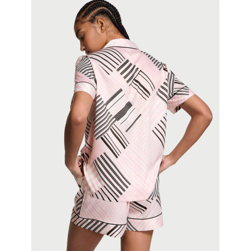 Піжама Victoria’s Secret Pink Frosting Patchwork Stripes