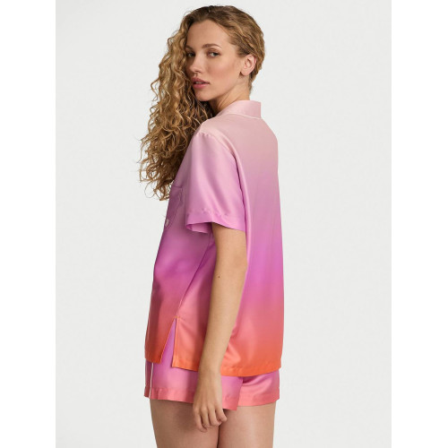 Піжама Victoria’s Secret Glazed Satin Ombré Short Pajama Set