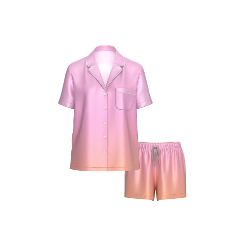 Піжама Victoria’s Secret Glazed Satin Ombré Short Pajama Set