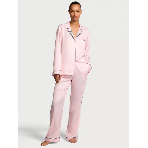 Піжама Victoria’s Secret Glazed Satin Long Pajama Set
