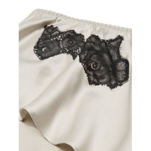 Піжама Victoria’s Secret Satin Rose Lace-Trim Cami & Flutter Short Set