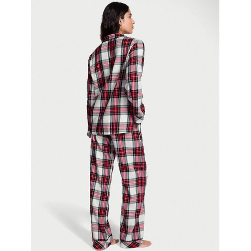 Піжама Victoria’s Secret Flannel Long Pajama Set